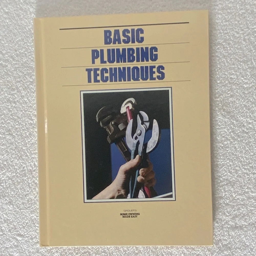 5/$35 Vintage Grolier’s Home Owning Made Easy Basic Plumbing Techniques Book